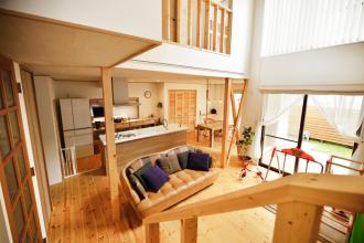 「解放感！」吹抜けのある家