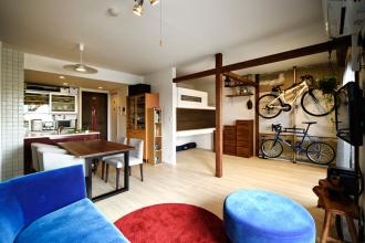 限られた空間を有効活用する工夫がたっぷり！家族が仲良くスッキリ暮らす住まい