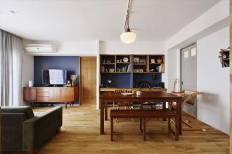 リビングから始まる1日