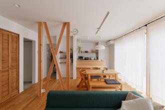 ひろびろのびのび　育つ家