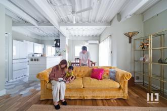 西海岸仕立ての鉄骨戸建てリノベ