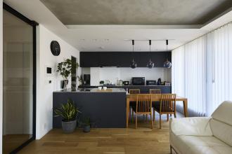 家事動線にこだわったスタイリッシュな家