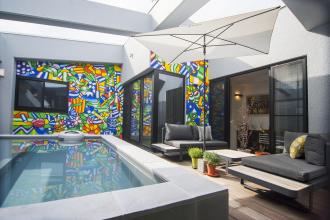 日中と夜で空間を分ける、心地よい1日の導線を考えた設計