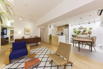 家具が主役のシンプルリノベ