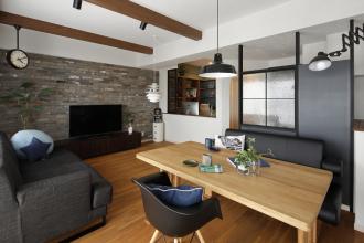 すべてが「好きなモノ」！ -実家近くに決めたふたりのアーバンスタイル-