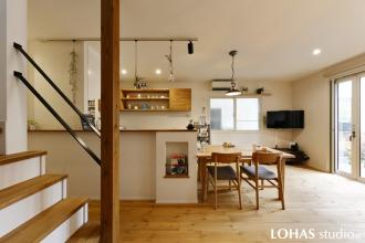 家族の笑顔がつながるぬくもりのわが家