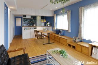 夢が叶った！海辺を想うブルーカラーに囲まれて