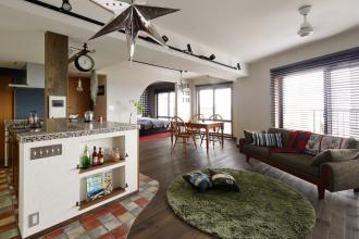 渚のキッチン -海をとりこむ センターキッチン-