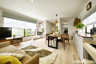 子どもを見守る優しい間取り。コミュニケーションを愉しむ家へ