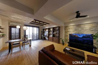 自宅でリゾート気分 -ゆったり開放的なLDK-