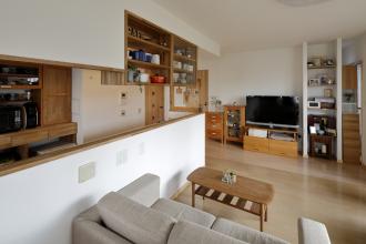 仕舞うからギャラリー　-マンション玄関ホールの使い方-