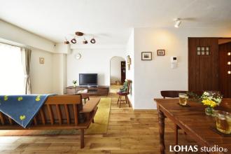 近居で叶える、憧れの雑貨屋さんみたいな家。広くなったスペースでホームパーティ！