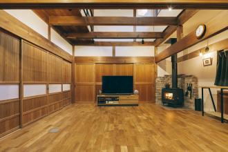 和の趣が満載、古民家リノベーション