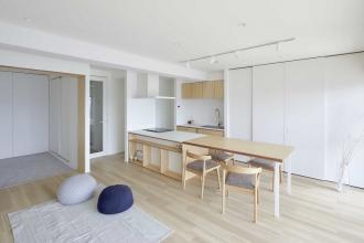 シンプルナチュラルなマンションリノベ
