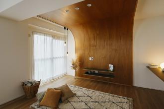 木目壁が美しいナチュラルデザインリノベ