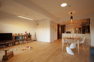 空と一体感のある空間