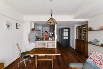 漆喰で仕上げた深呼吸したくなる家