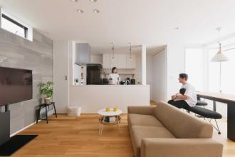 北欧ナチュラルテイストで生まれ変わった二世帯住宅