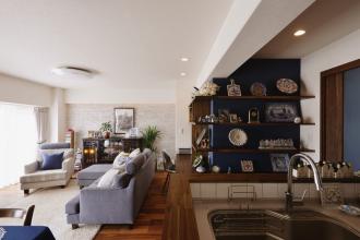 「家の印象は色使いで決まる！　インテリアと色の関係性」