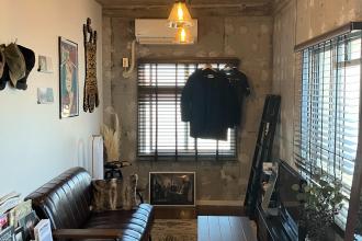 コンクリート剥き出しの無骨でカッコいい　インダストリアルデザイン！