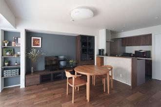 夫婦二人、今後の暮らし心地と、使い勝手にこだわった50代のご自宅リノベーション。